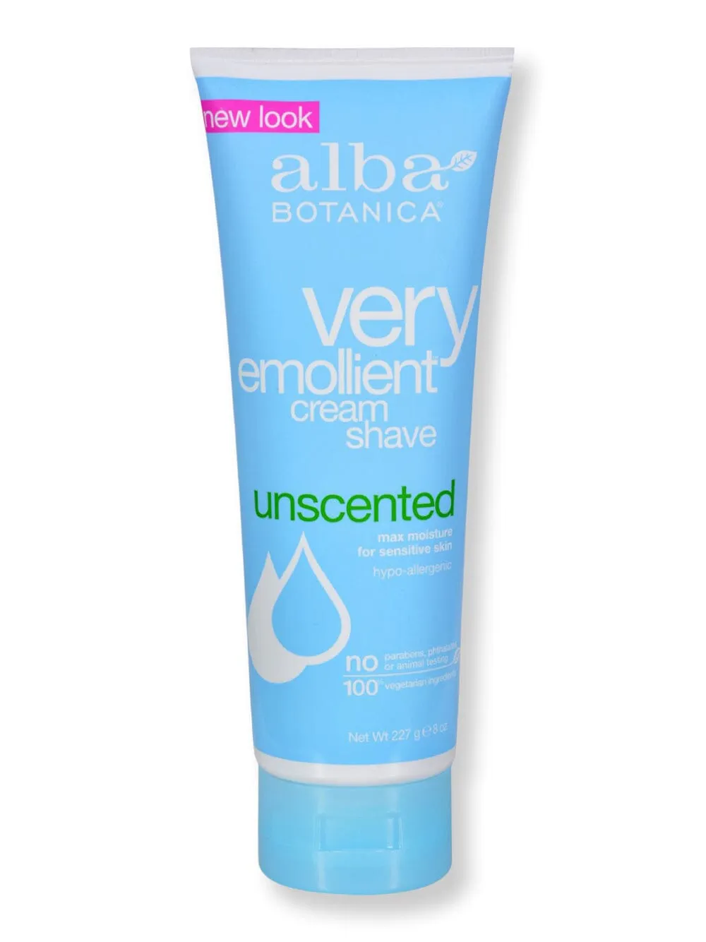 Alba Botanica Very Emollient Cream Shave Unscented 8 fl oz