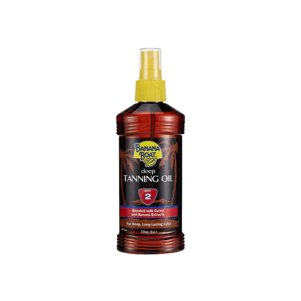 Banana Boat Deep Tanning Oil SPF 2