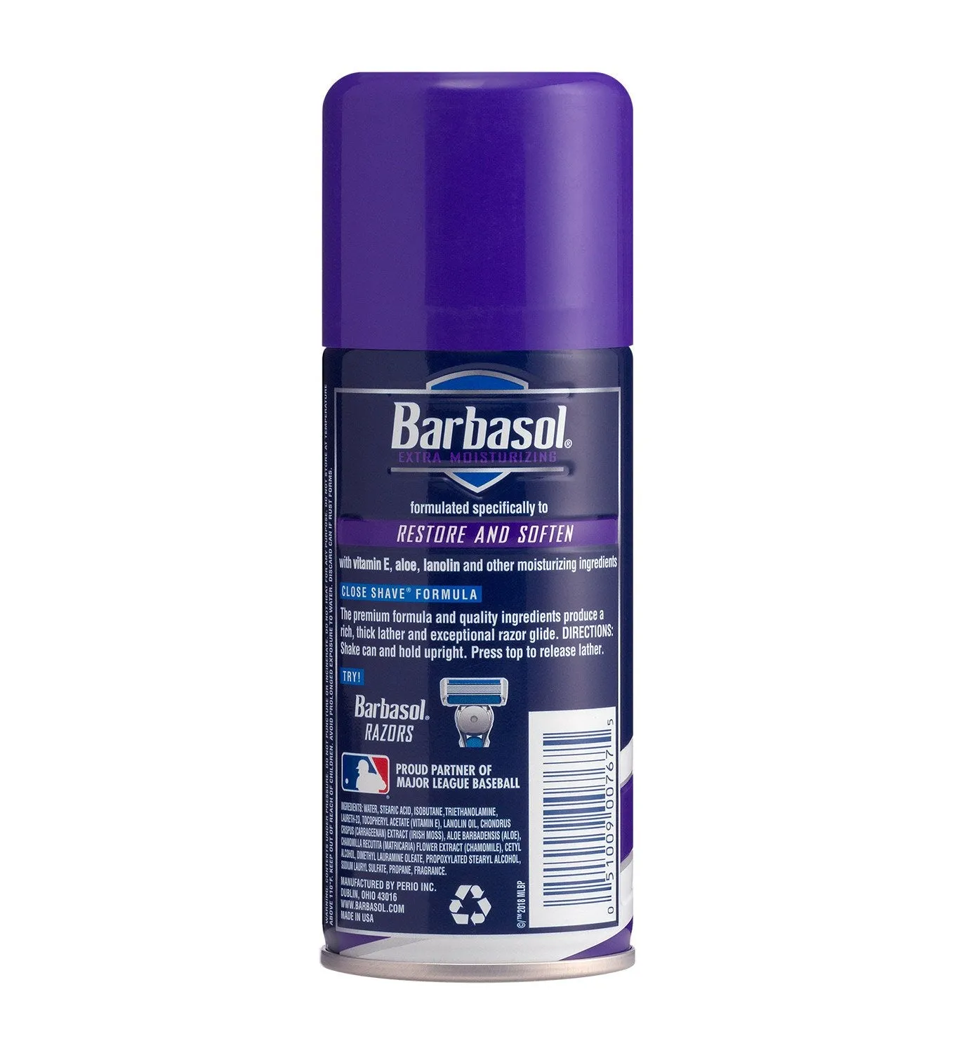 Barbasol - Extra Moisturizing with Vitamin E  & Rich Shaving Cream - 7 Ounces