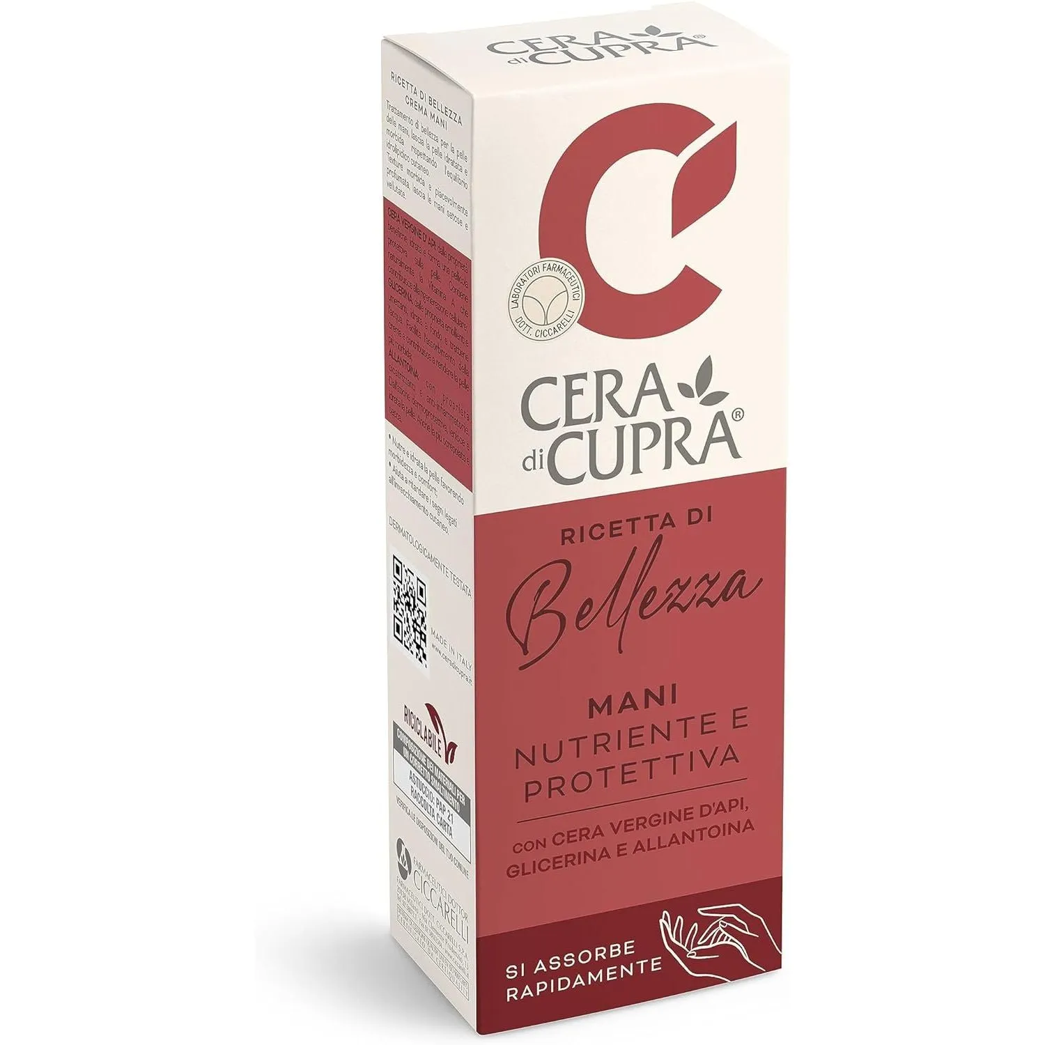 Cera di Cupra Hand Cream 75ml