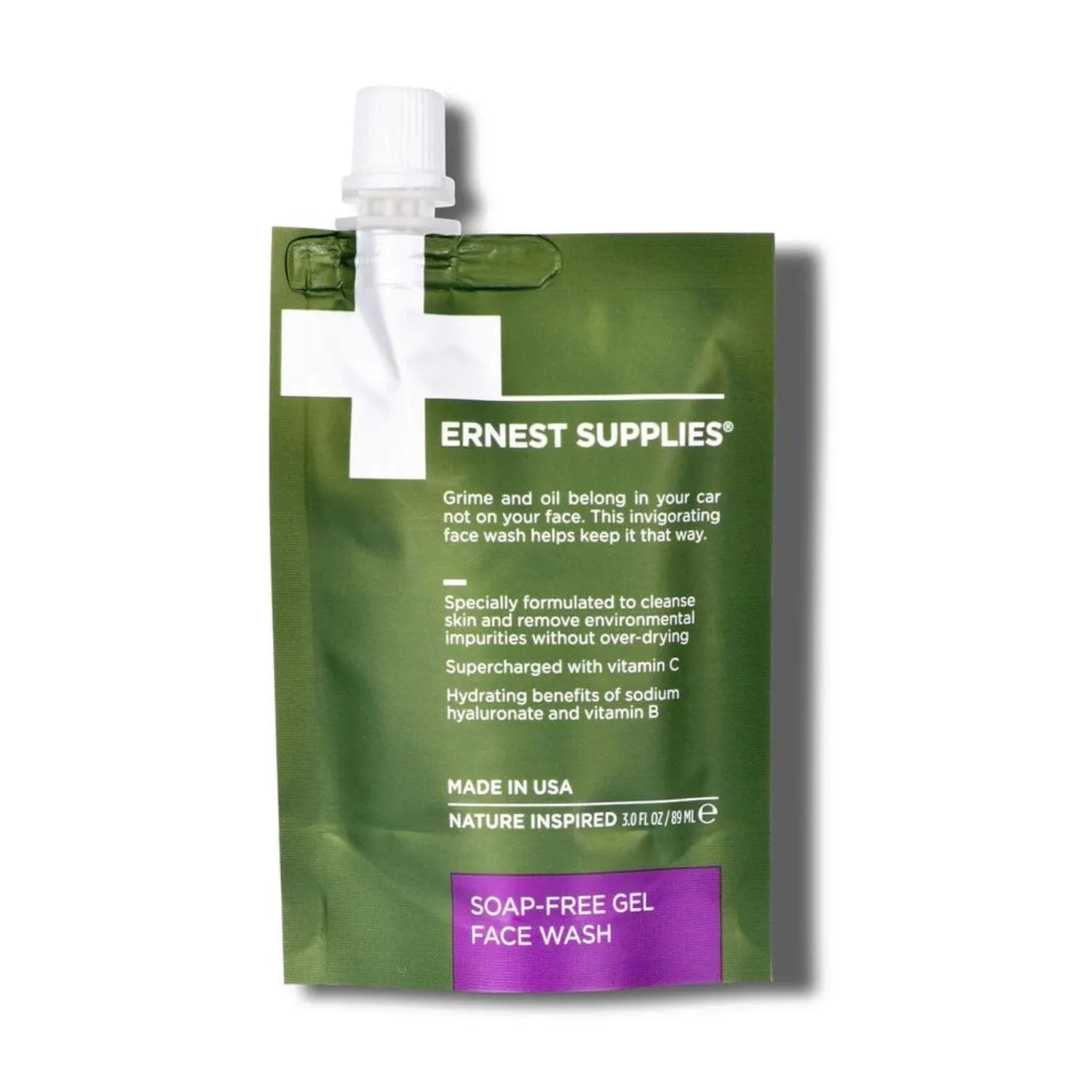 Ernest Supplies Soap-Free Gel Face Wash (89ml)