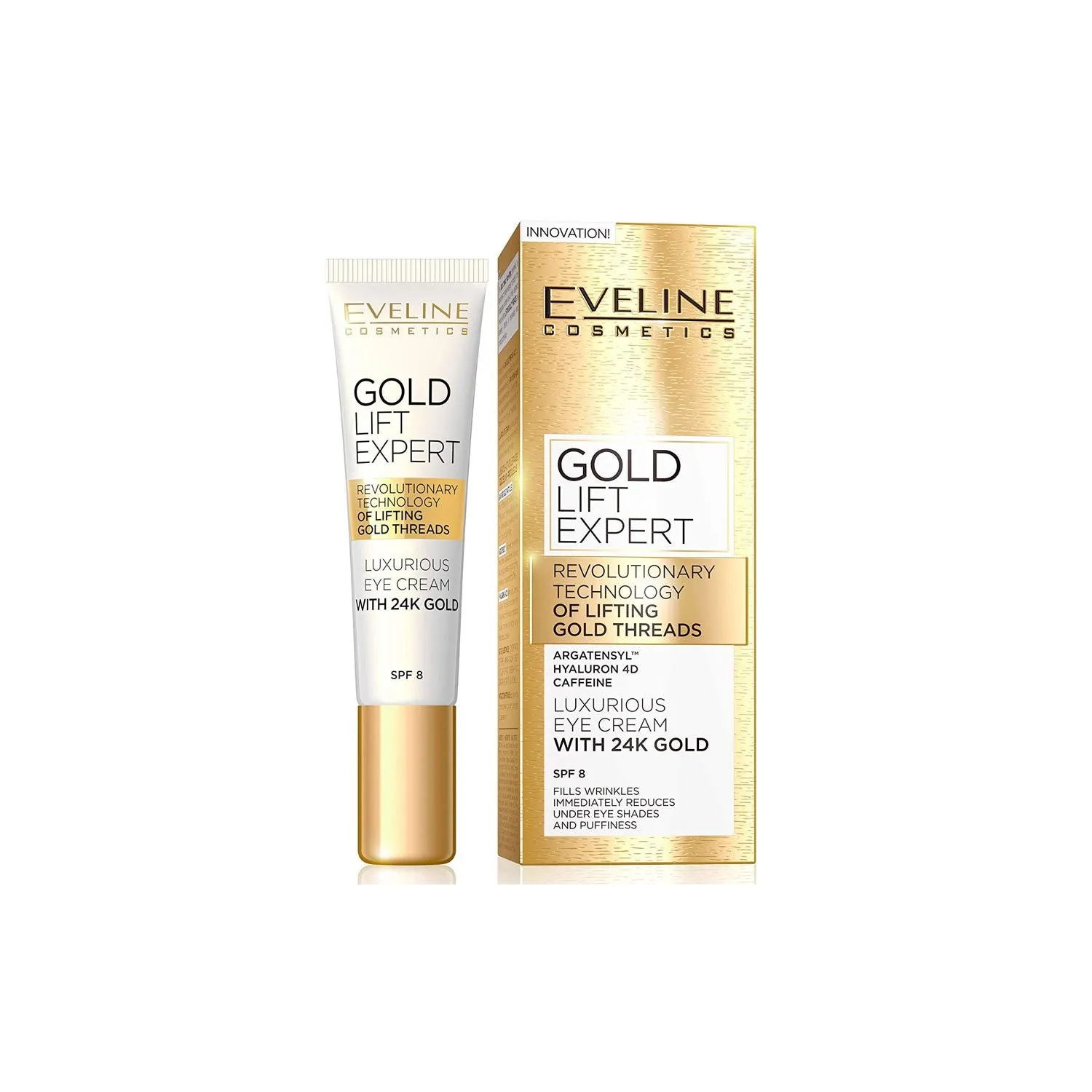 Eveline Cosmetics Gold Lift Expert With 24K Luxurious Eye Cream 15ml