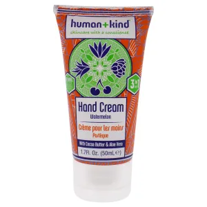 Hand Cream - Watermelon by Human Kind for Unisex - 1.7 oz Cream