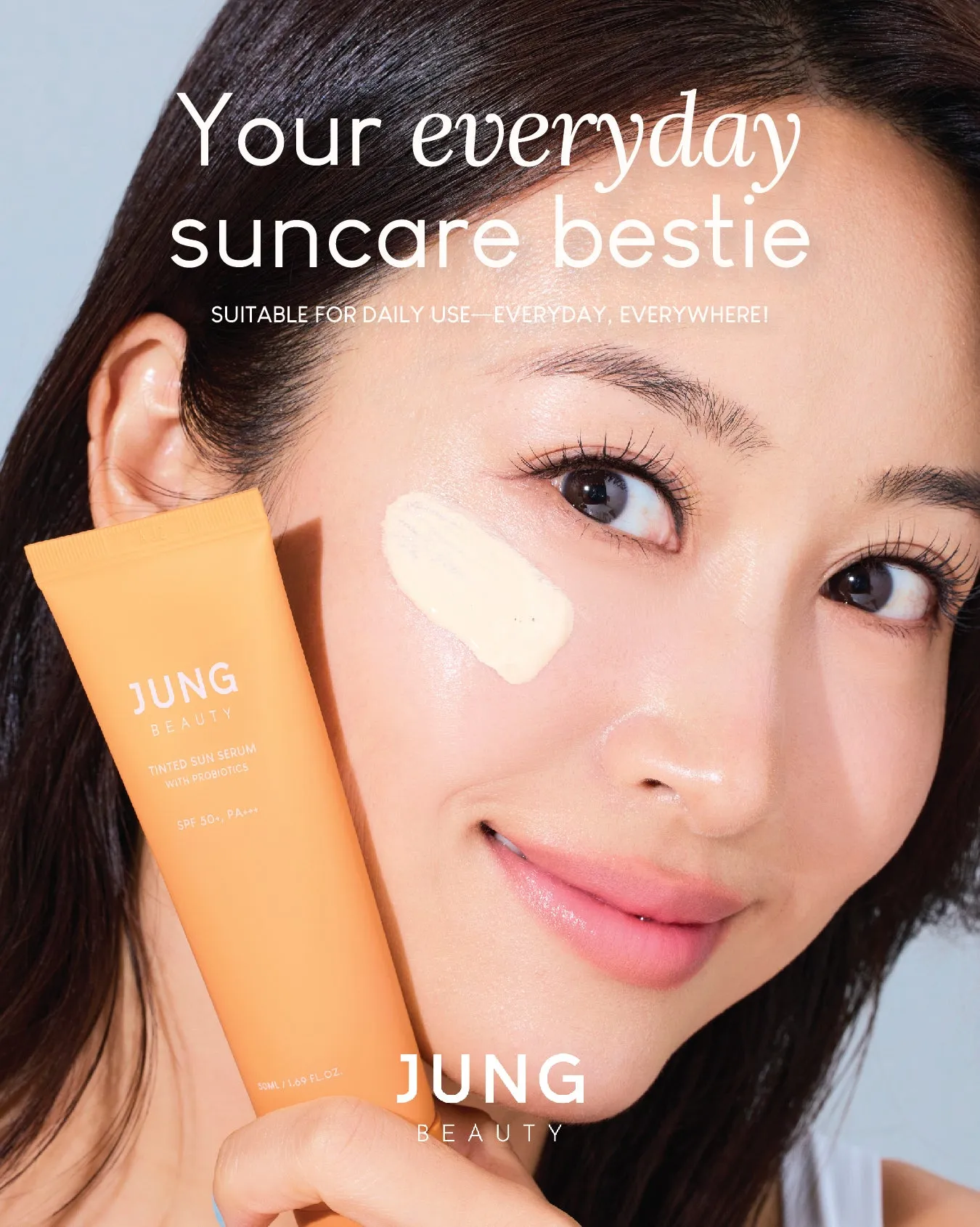 Jung Beauty Tinted Sun Serum with Probiotics