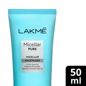 Lakmē Micellar Pure Facewash for Deep Pore Cleanse 50g