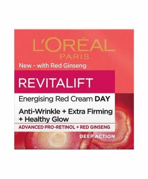 Loreal Paris Revitalift Red Ginseng Energising Red Cream Day