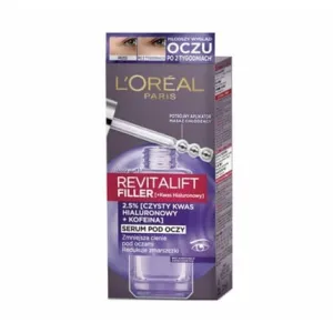 L'Oreal Revitalift Filler Anti-wrinkle eye serum with hyaluronic acid 20 ml, L'Oreal