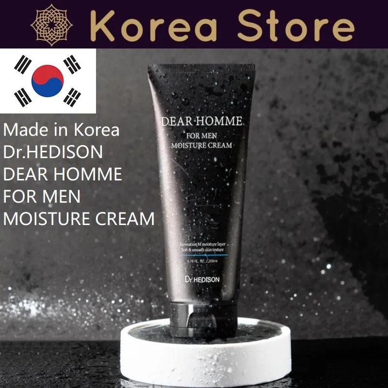 Made in Korea Dr.HEDISON DEAR HOMME FOR MEN MOISTURE CREAM 200ml 1 1