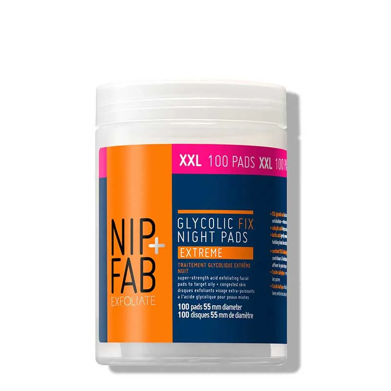 Nip   Fab Glycolic Fix Night Extreme XXL Pads