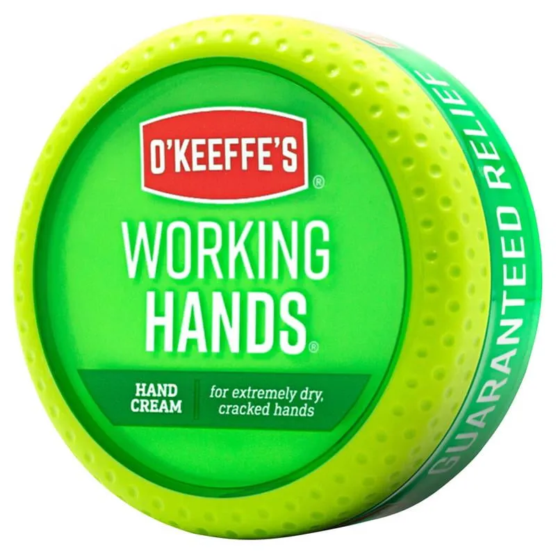 Okeeffes Hand Cream,Canister,3.4 oz.  K0350002