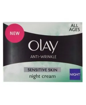 Olay Anti-Wrinkle Sensitive Skin Night Cream 50 ml