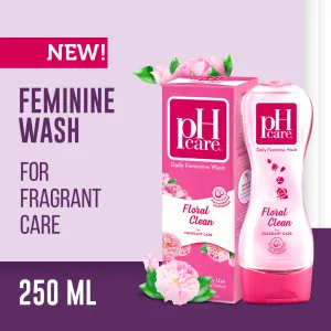 pH Care Daily Feminine Wash Floral Clean - 250ml