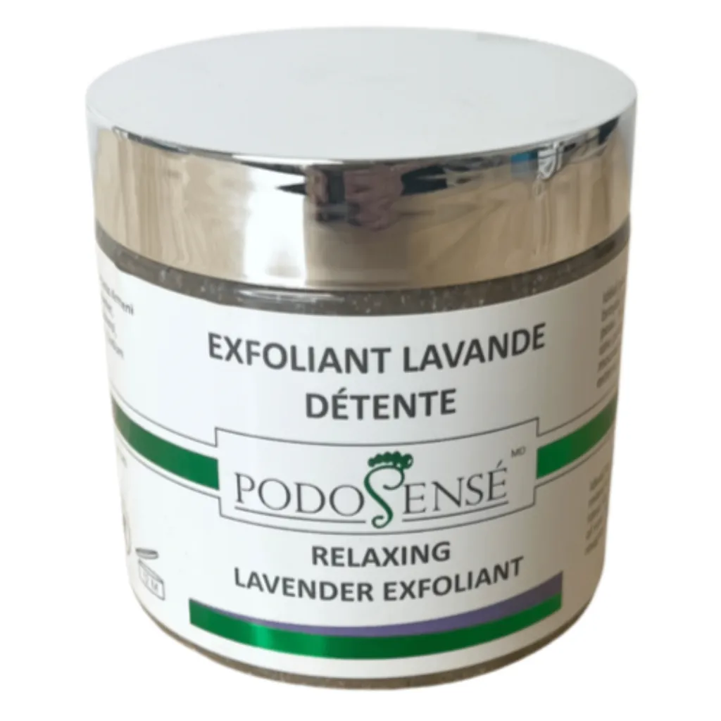 PODOSENSE EXFOLIATING GEL W' LAVENDER & CYPRESS