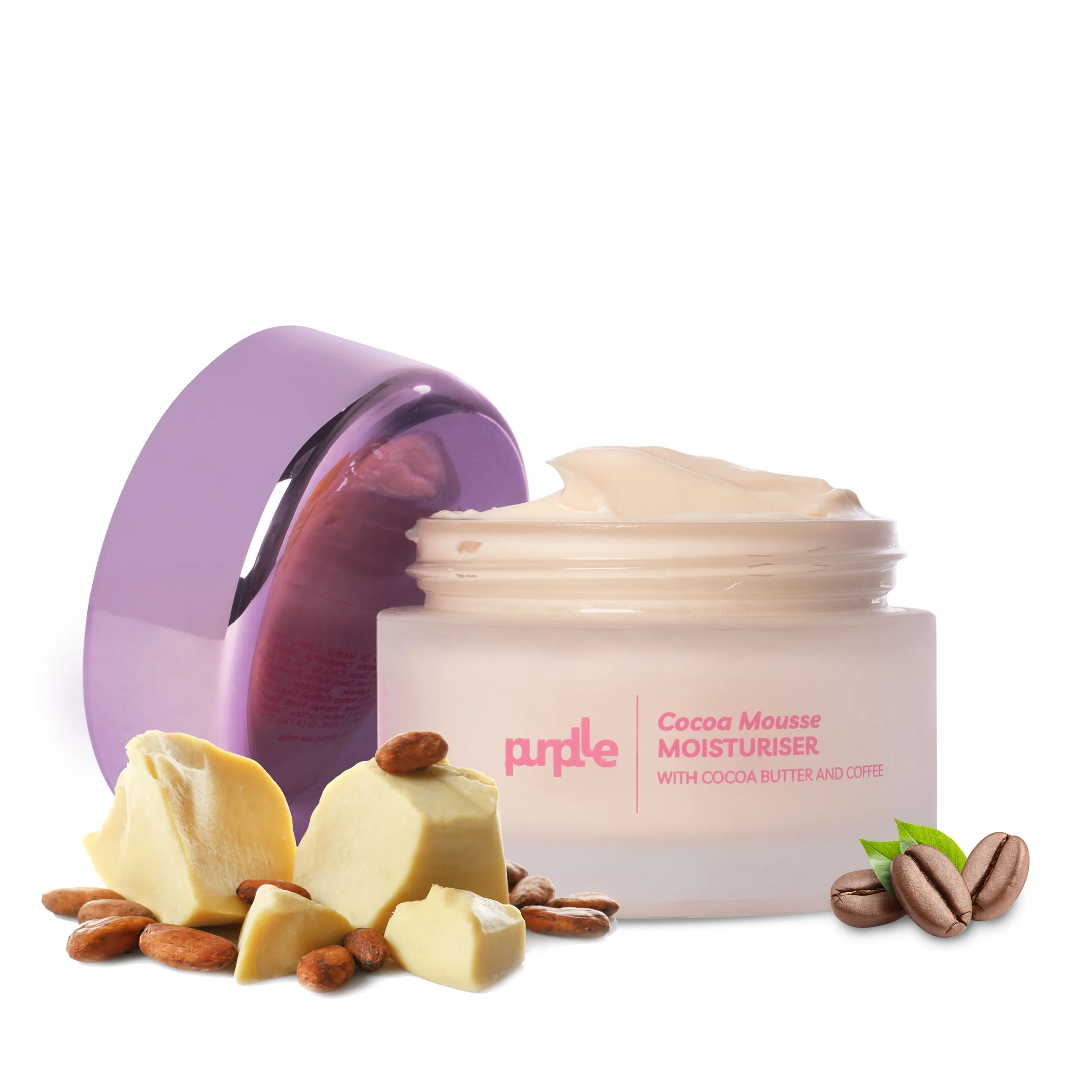 Purplle Cocoa Mousse Moisturiser with Cocoa Butter and Coffee (50 gm)