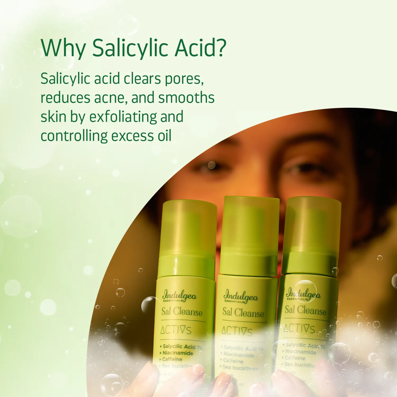 SAL CLEANSE - Foaming Face Wash With Salicylic Acid 1%