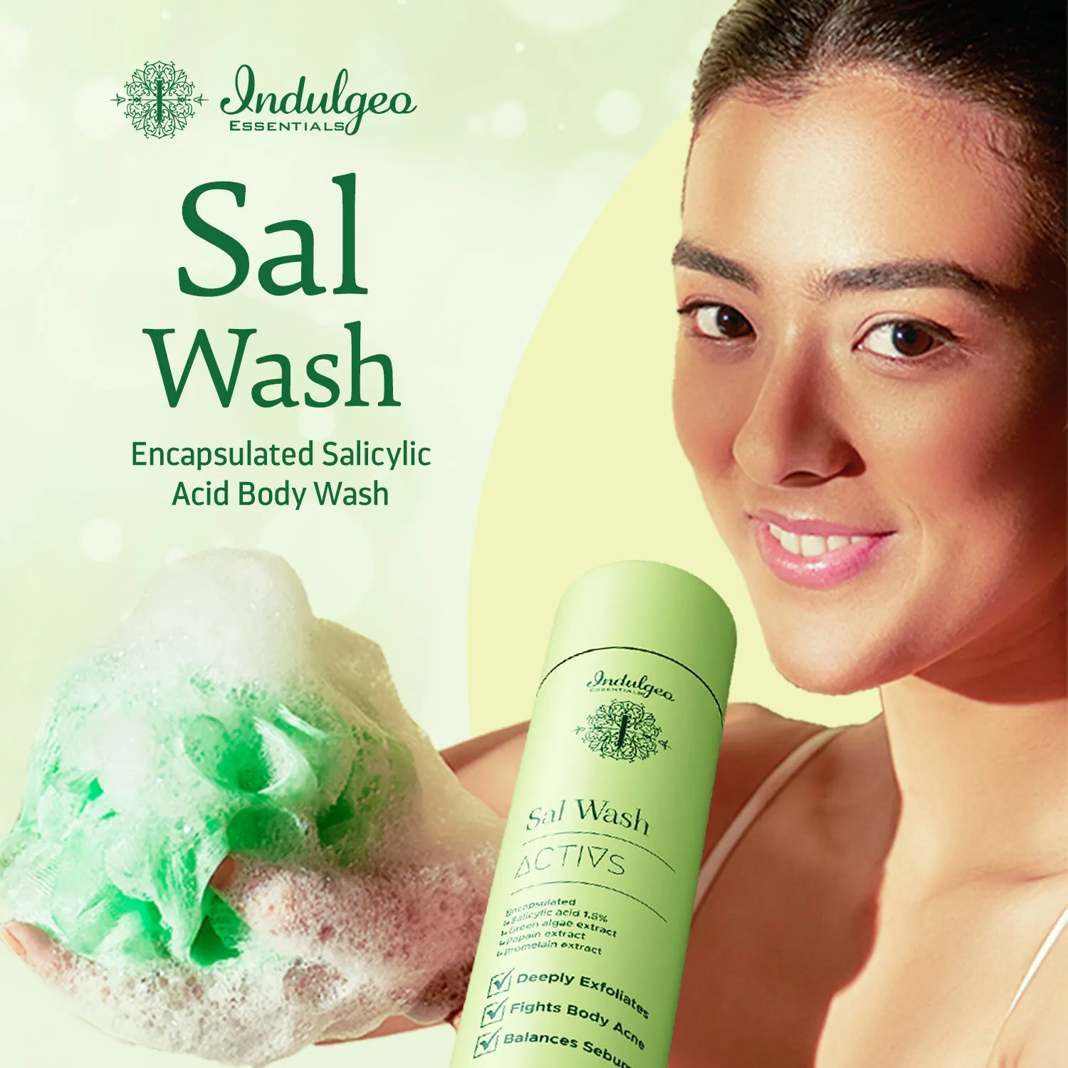 SAL WASH - Body Wash With Encapsulated Salicylic Acid 1.5%