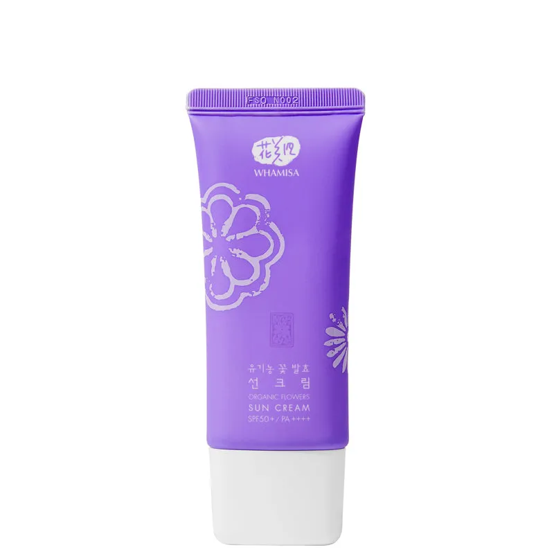 Whamisa Organic Flowers Sun Cream SPF50 60g