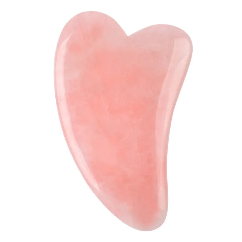 Whole Massage Gua Sha Tools Natural Rose Quartz Massage Stone